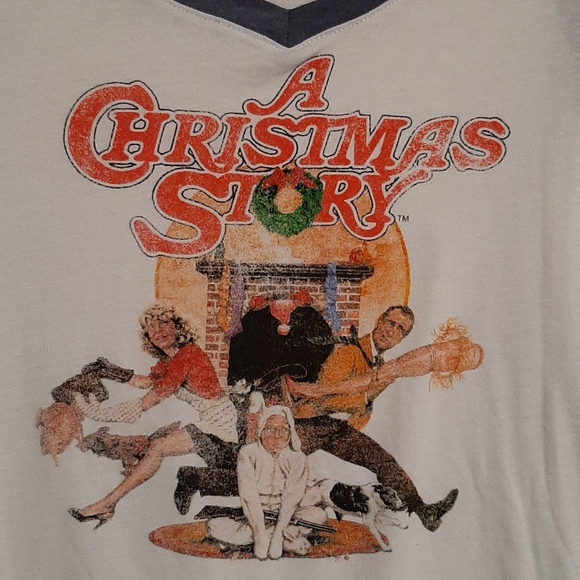 Christmas Story baseball tshirt - Picture 4 of 4
